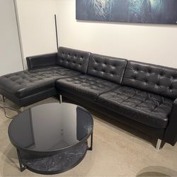 Living room L shape couch