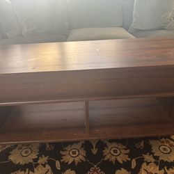 Adjustable Top Storage Coffee Table 