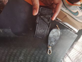Louis Vuitton Monogram Belt and Key Pouch