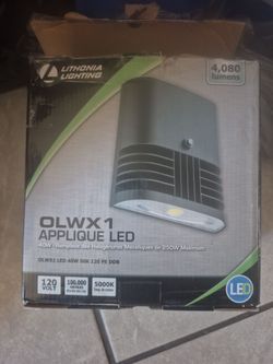 Lithonia Lighting OLWX1 LED Wallpack.Lithonia Lighting OLWX1 LED Wallpack.