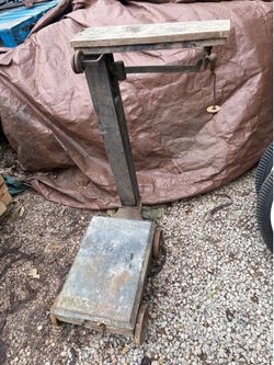 Antique 1867 Howe Balance Beam Scale