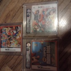 Rare Ds And 3ds Graded Games