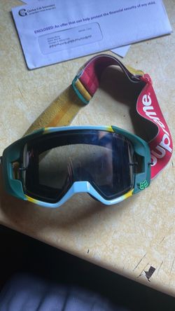 Supreme Honda fox racing but goggles