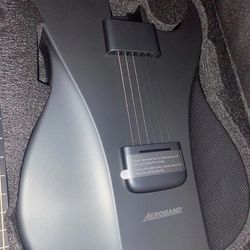 AeroBand Acoustic Electric Travel Silent Smart Guitar - Detachable 