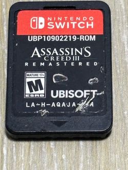 Assassin's Creed III Remastered - Nintendo Switch - Cartridge only