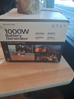 1000 watt generator eco flo river 2 max