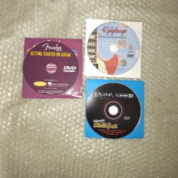 Assorted Guitar Instructional/ Info CD's