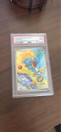 Squirtle First Partner PSA 9 FS/FT