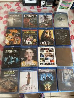 12 Art House And Horror Blu-ray Lot Some Sealed 
