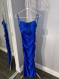 Blue Long Dress 