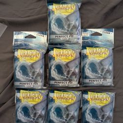 Dragon Shield Perfect Fit Clear Inner Sleeves Standard Size 100 ct