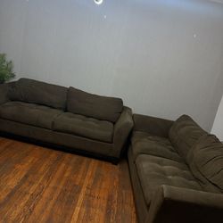 Brown Couches 
