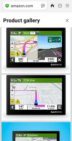 Garmin Car GPS Navigator/ Navegador GPS con pantalla de 5 pulgadas