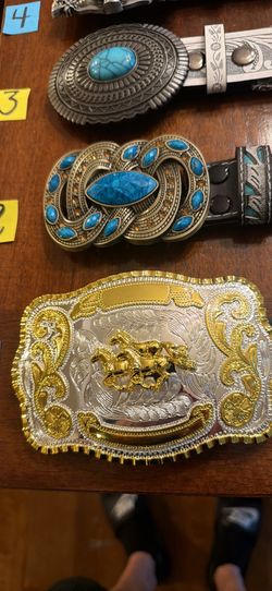New Western Style belts & buckles FOR LESS??