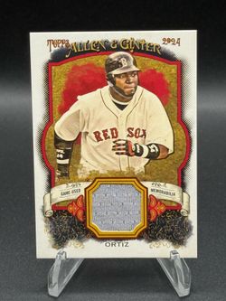 2024 Tops Allen & Ginter Relic #AGR-DO David Ortiz Game Used Patch Memorabilia