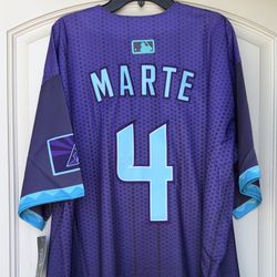 XL - DBACKS #4 KETEL MARTE JERSEY