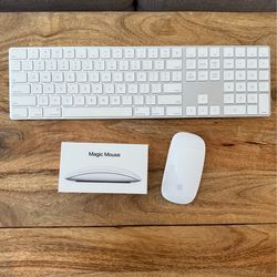 Apple Keyboard & Magic Mouse