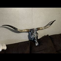 Cow Skull Decor For Mounting Or Display