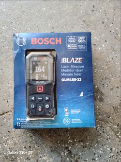 Bosch blaze 165-ft Indoor red laser distance measurer
