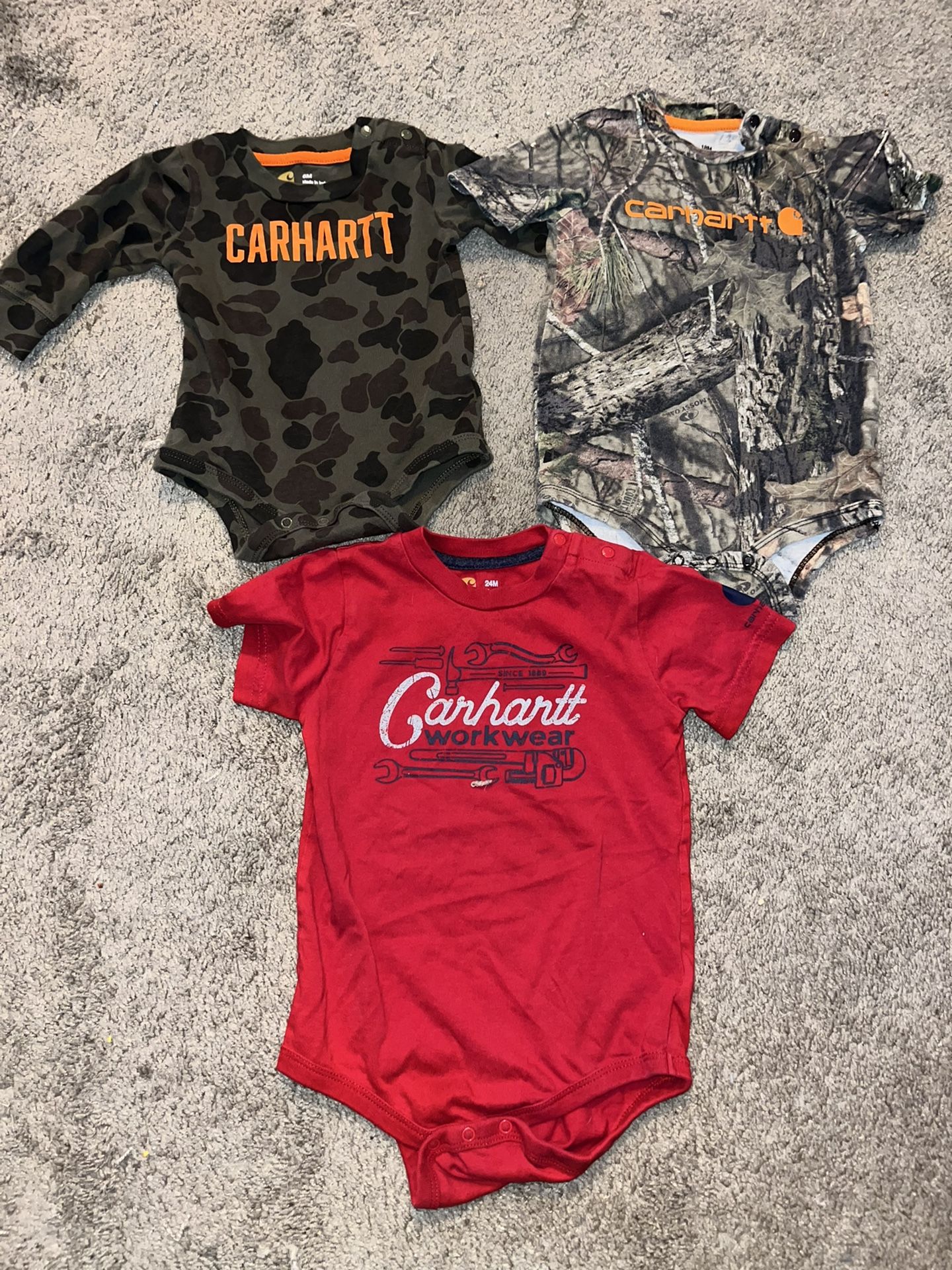 Carhart Onesie Lot 