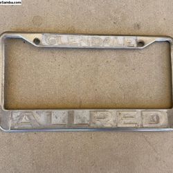 vw Vintage Early Allred Dealership Frame
