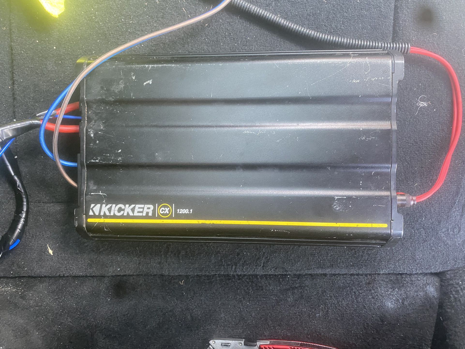 Kicker amp $150 1200 Watts