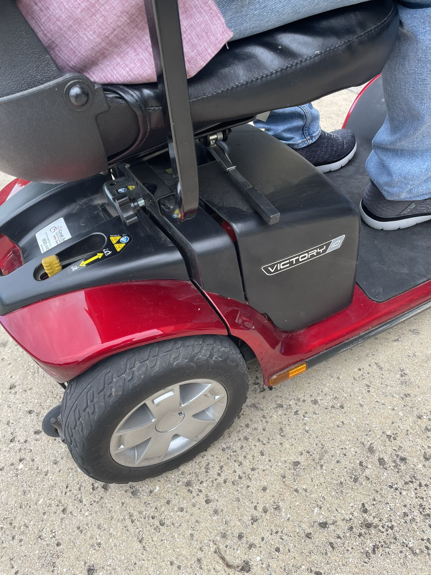 Pride Scooter And Car Rack Mint Working Great Deal 