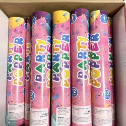 Multicolor Confetti Cannons