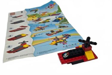 Vintage 1999 McDonalds LEGO Happy Meal Set #2 Boat Seaplane 2069