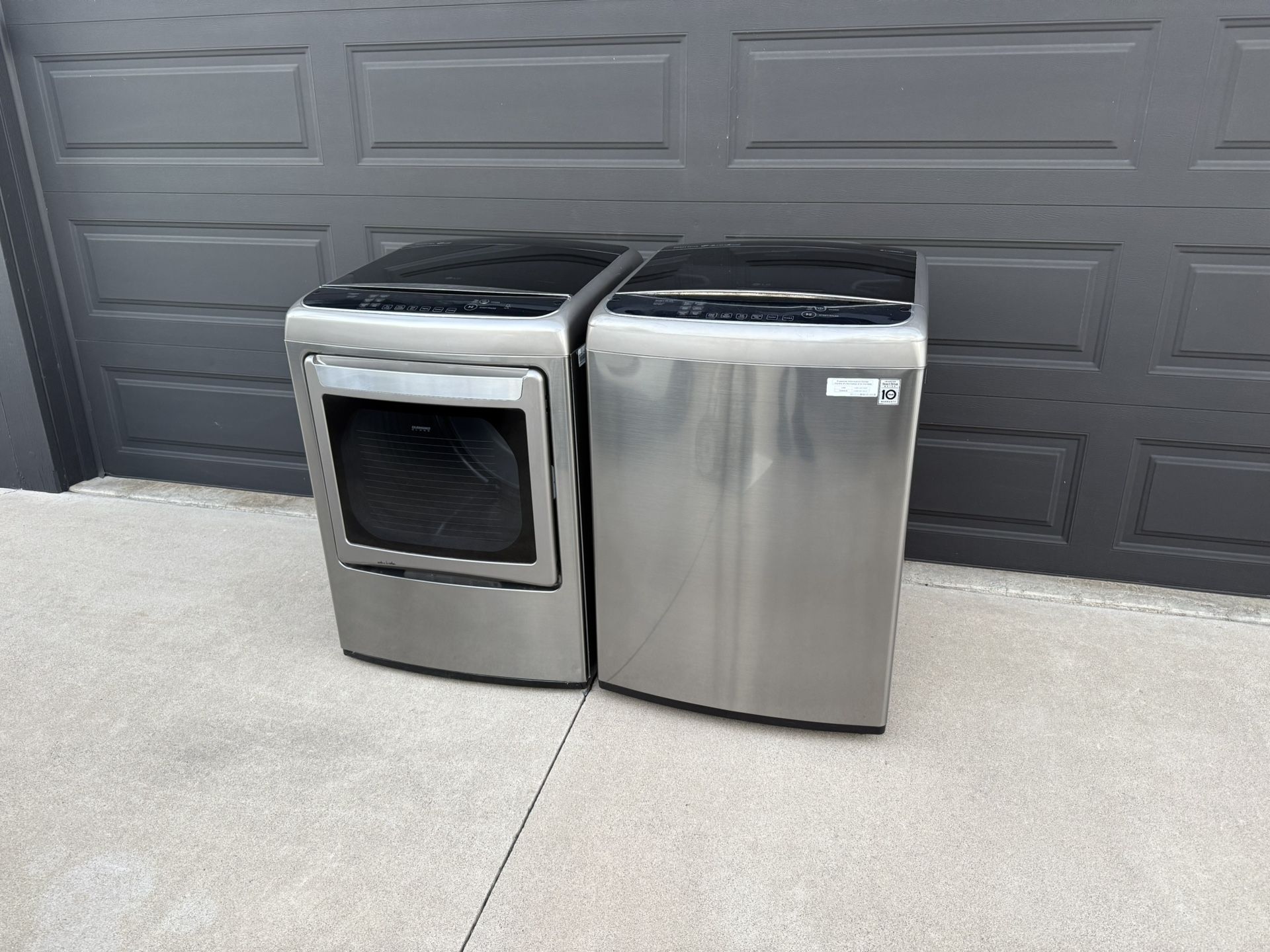 Washer And Electric Dryer