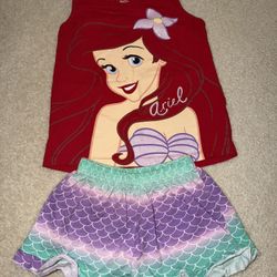 Disney Ariel Outfit Set - New 