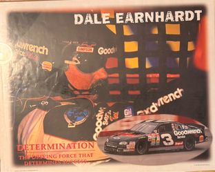 Vintage-1998 Dale Earnhardt Sr. "Determination"-Poster / Wall Decor