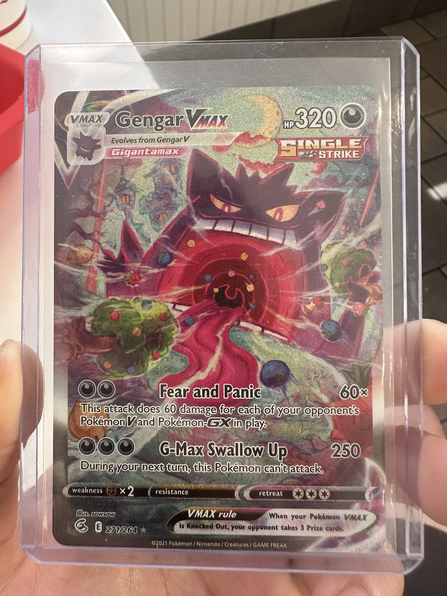 Gengar Vmax Alt Art !!!