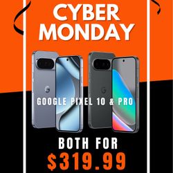 Cyber Monday Deal - Google Pixel 10 & Pro 