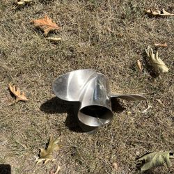 14”bay liner Stainless Steel Propeller 