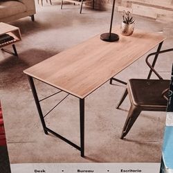 Closetmaid Rectangular Natural Writing Desk