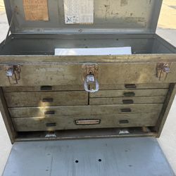 Craftsman Machinist Tool Box with Key