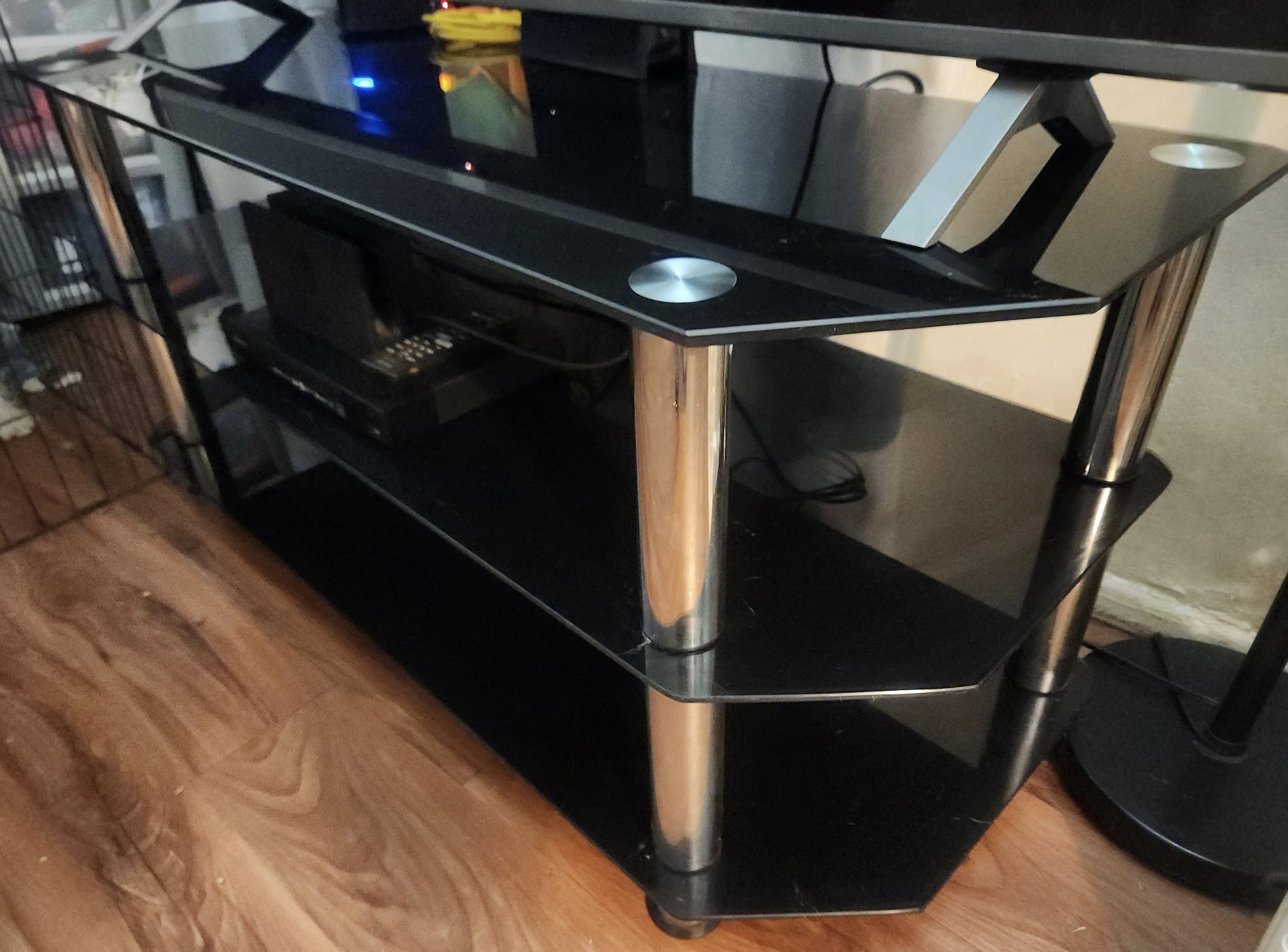 Glass TV Stand