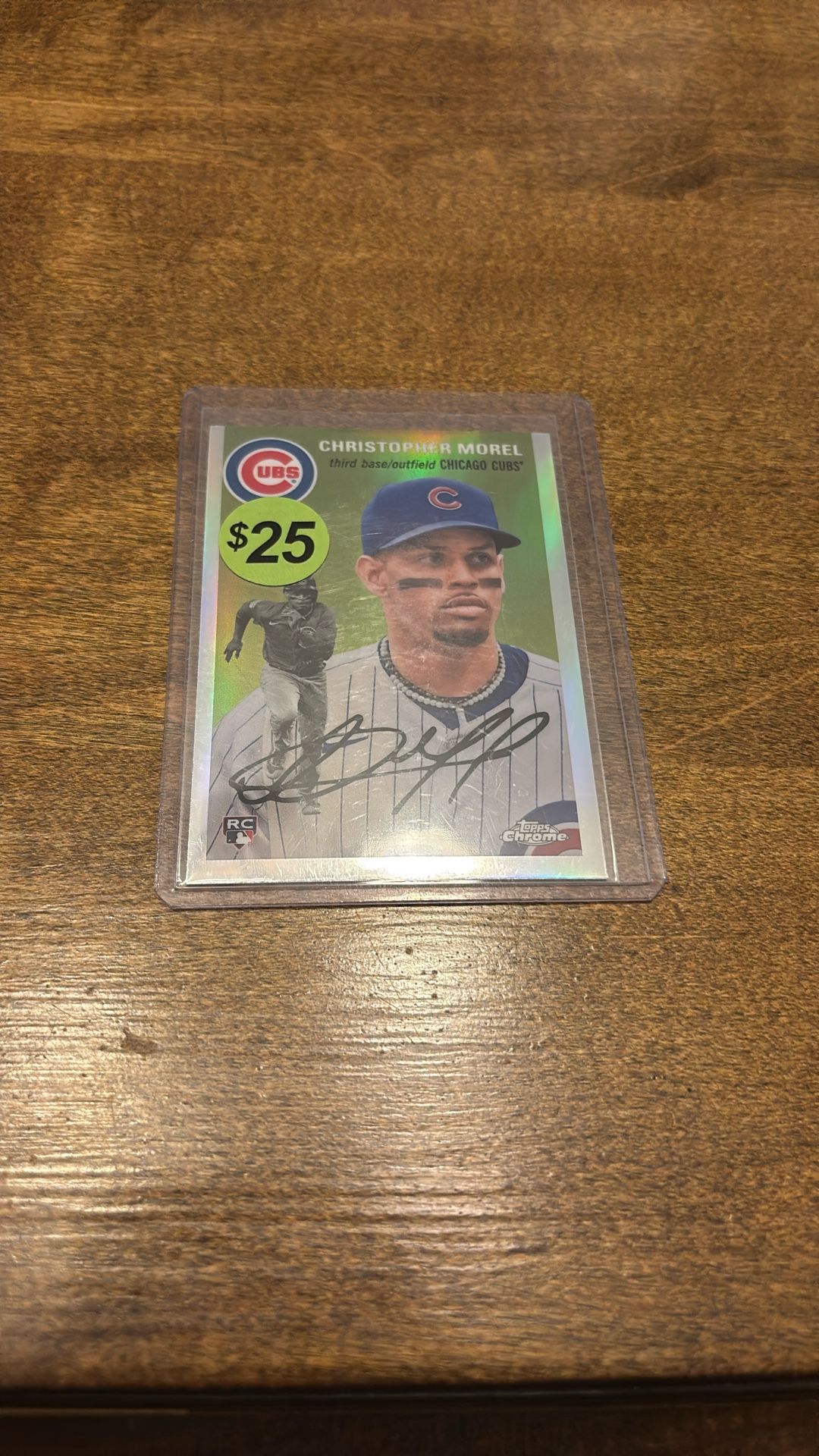 Chicago Cubs Christopher Morel 2023 Topps Chrome Auto