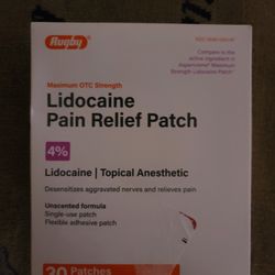 Lidocaine Pain Relief Patches