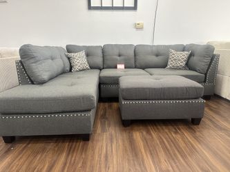 Gray Sectional Sofa