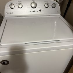 3.8 cu. Ft. Whirlpool Top Load Washer (White)