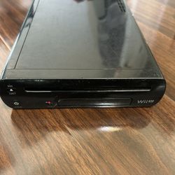 Nintendo wii u console only black 