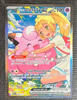 Lillie's Clefairy ex Pokémon Card 280/217