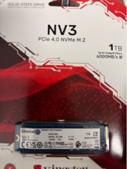 1TB Kingston NVME for sale new and sealed