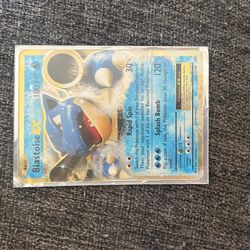 Pokémon blastoise EX