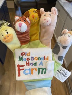 Old McDonald Had A Farm Hand-Puppet Board Book