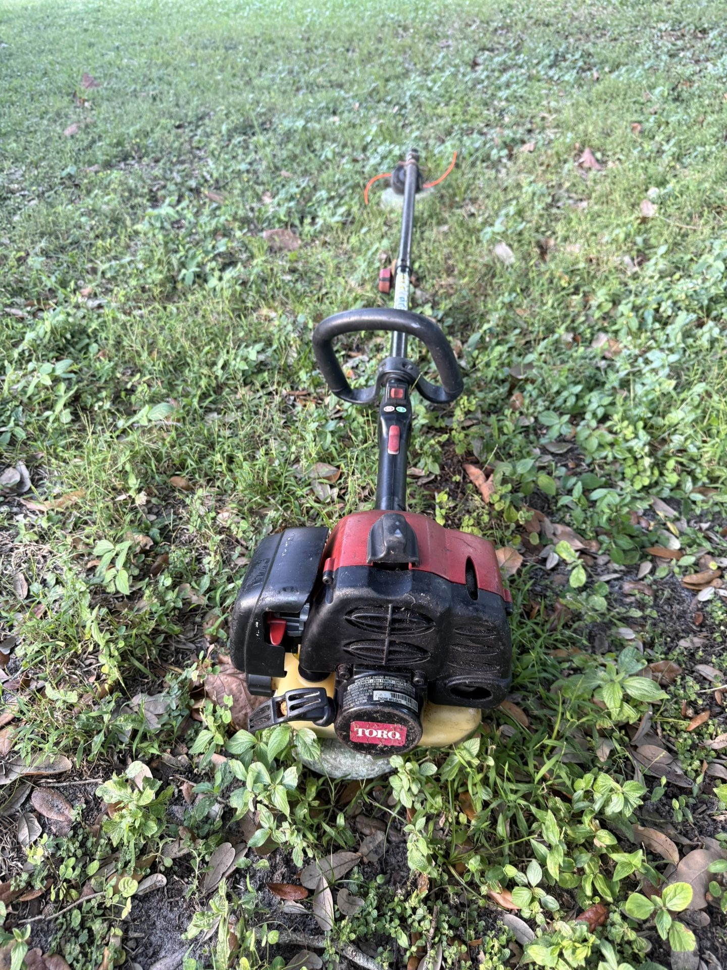 Lawn Mower/weed Eater Toro Start Right Up Good Condition Work Perfect