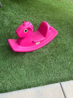 Little Tikes Pink Rocking Horse
