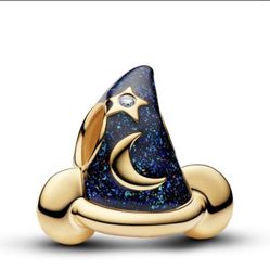 Pandora Disney Mickey Mouse Sorcerer's Hat Charm for bracelet necklace